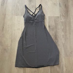 NWT Black and White Stripe Prana Dress size S